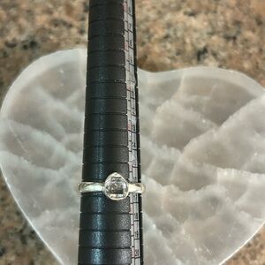 Herkimer sterling silver ring